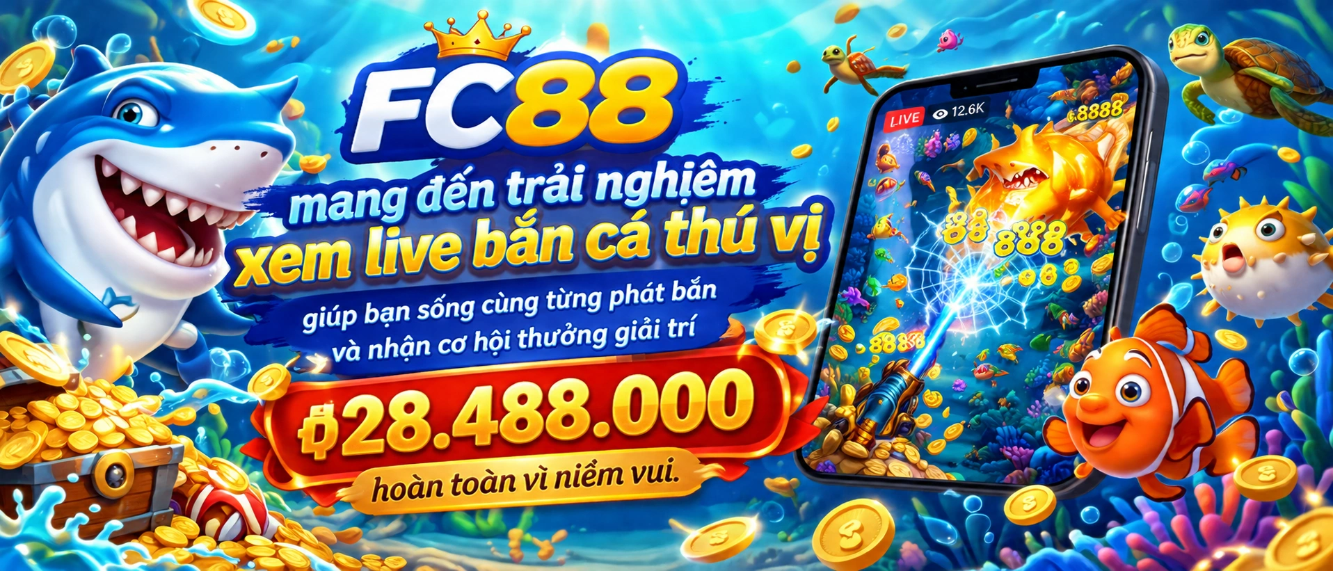 Bắn Cá Thưởng +888K | fc88 - pa79