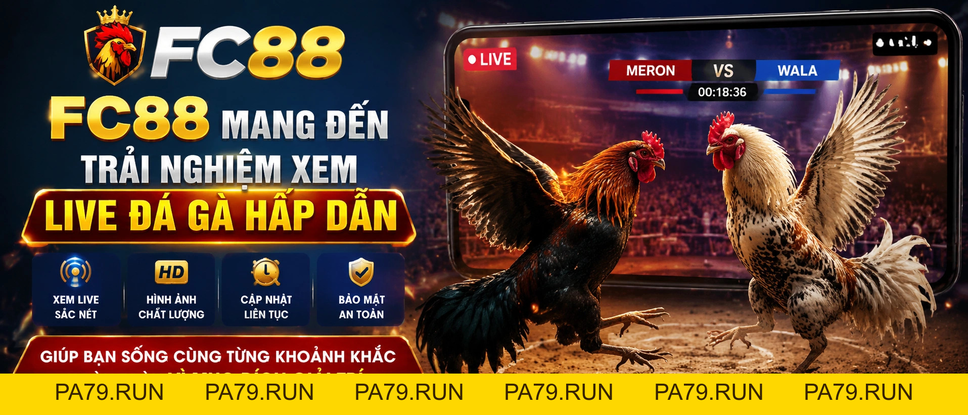 Đá Gà Khuyến Mãi +889K | fc88 - pa79