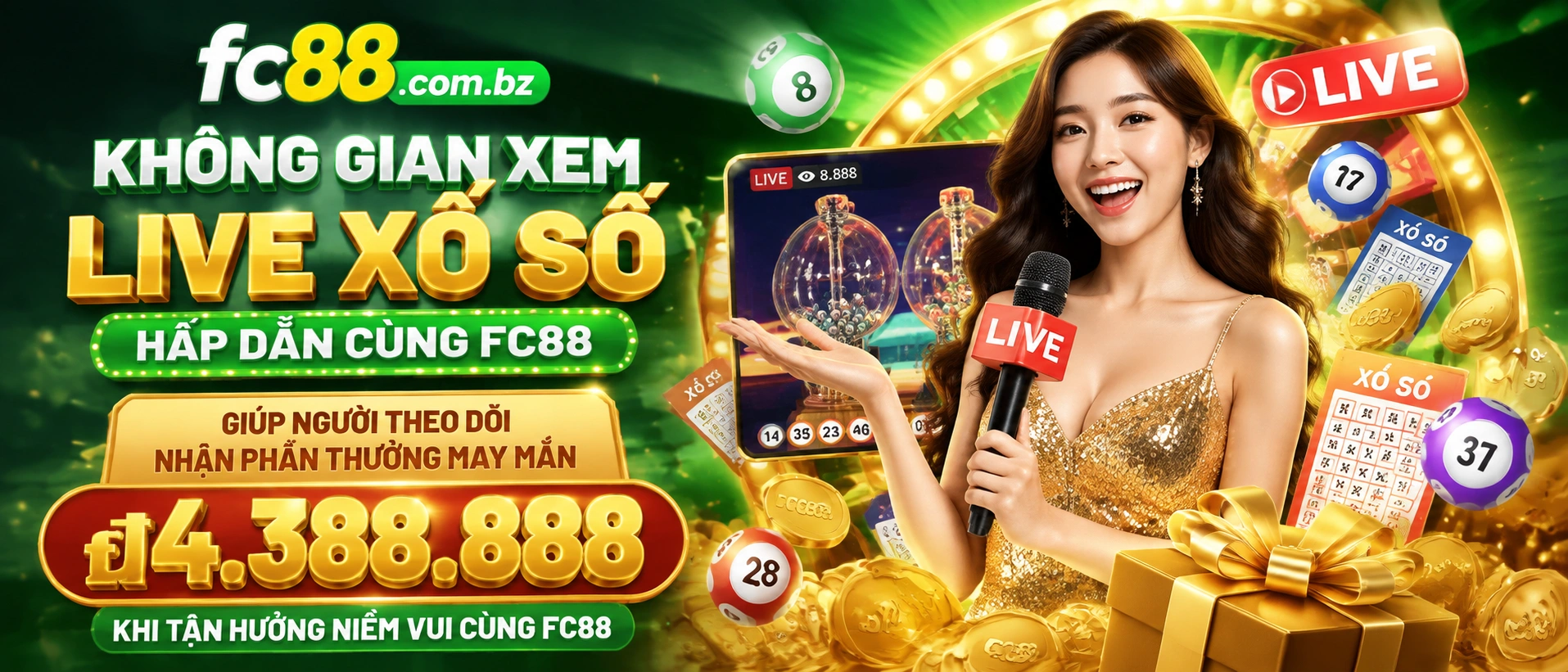 Xổ Số Ưu Đãi +889K | fc88 - pa79